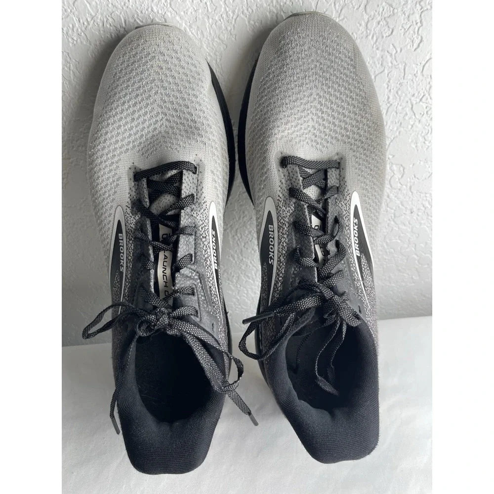 Brooks Launch 10 Running Shoes Men's Size 10.5 EE Gray/Black
